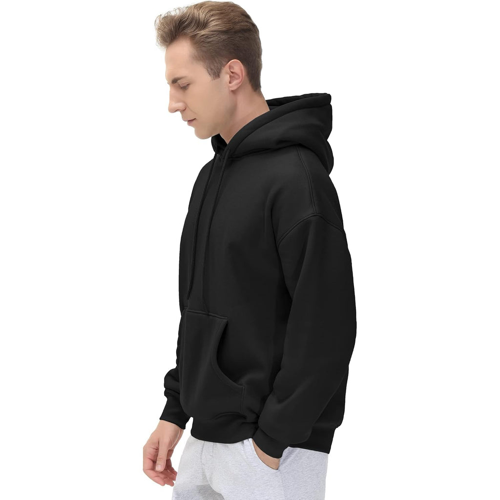 The Gym People Men'S Fleece Pullover Hoodie Loose Fit Hooded Sweatshirt | Warm Plush Lining, Hooded Sweatshirt With Pockets, Soft Fabric, Pullover Hoodie For Work, Travel