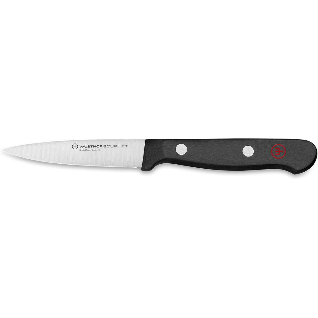 Wüsthof Gourmet 3" Spear Point Paring Knife, Black