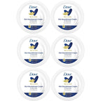 Dove Body Love Rich Nourishment Cream, Face, Hand And Skin Lotion For Extremely Dry Skin, Fast-Absorbing 72-Hour Moisturizing Formula With Ceramide Serum, Travel Size, 2.53 Oz (Pack Of 6)