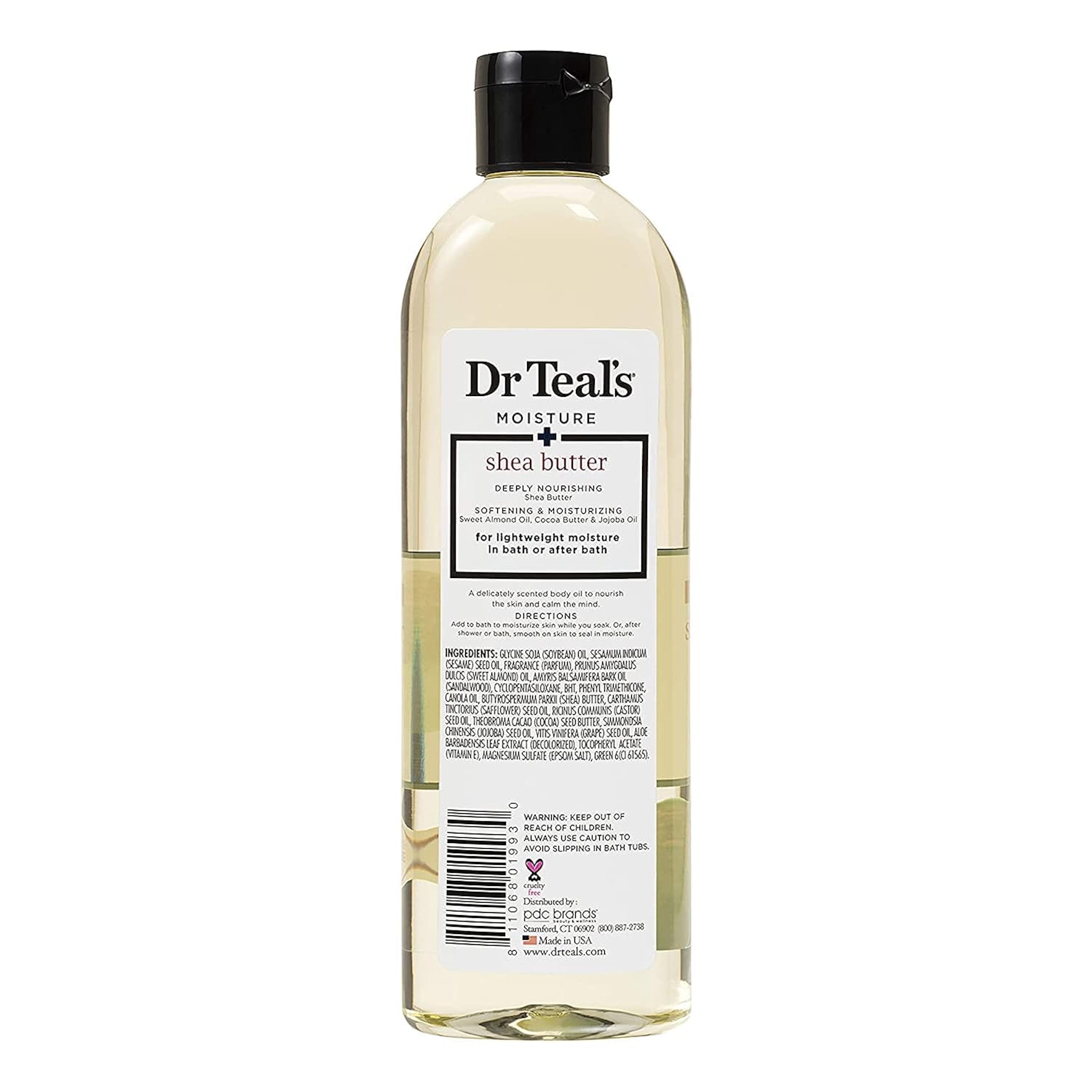 Dr. Teals Bath & Body Oil Variety Gift Set (2 Pack, 8.8Oz Ea.) - Ultra Rich Shea Butter & Nourishing Coconut Oil - Essential Oils Hydrate Skin & Alleviate Daily Stress - At Home Spa Kit