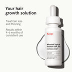 Keeps Minoxidil Solution 5% for Men - Extra Strength Topical Hair Regrowth Treatment - Non-Greasy Scalp Solution - Clinically Proven to Increase Hair Growth - 3 Month Supply (3 x 2 fl oz Bottles)