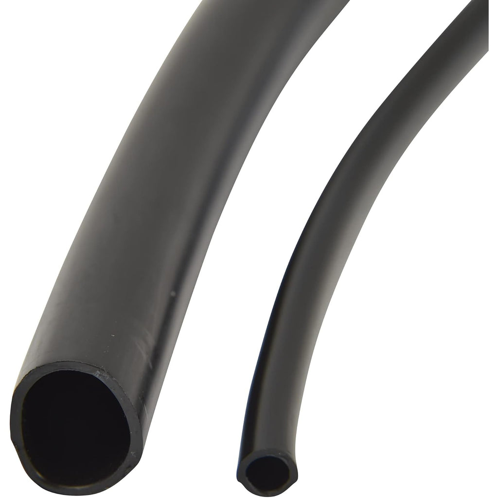 Raindrip 016010T 1/4-Inch Drip Irrigation Supply Tubing, 100-Foot., For Drip Irrigation, Drip Emitters, Irrigation Parts, Systems, Black Polyethylene