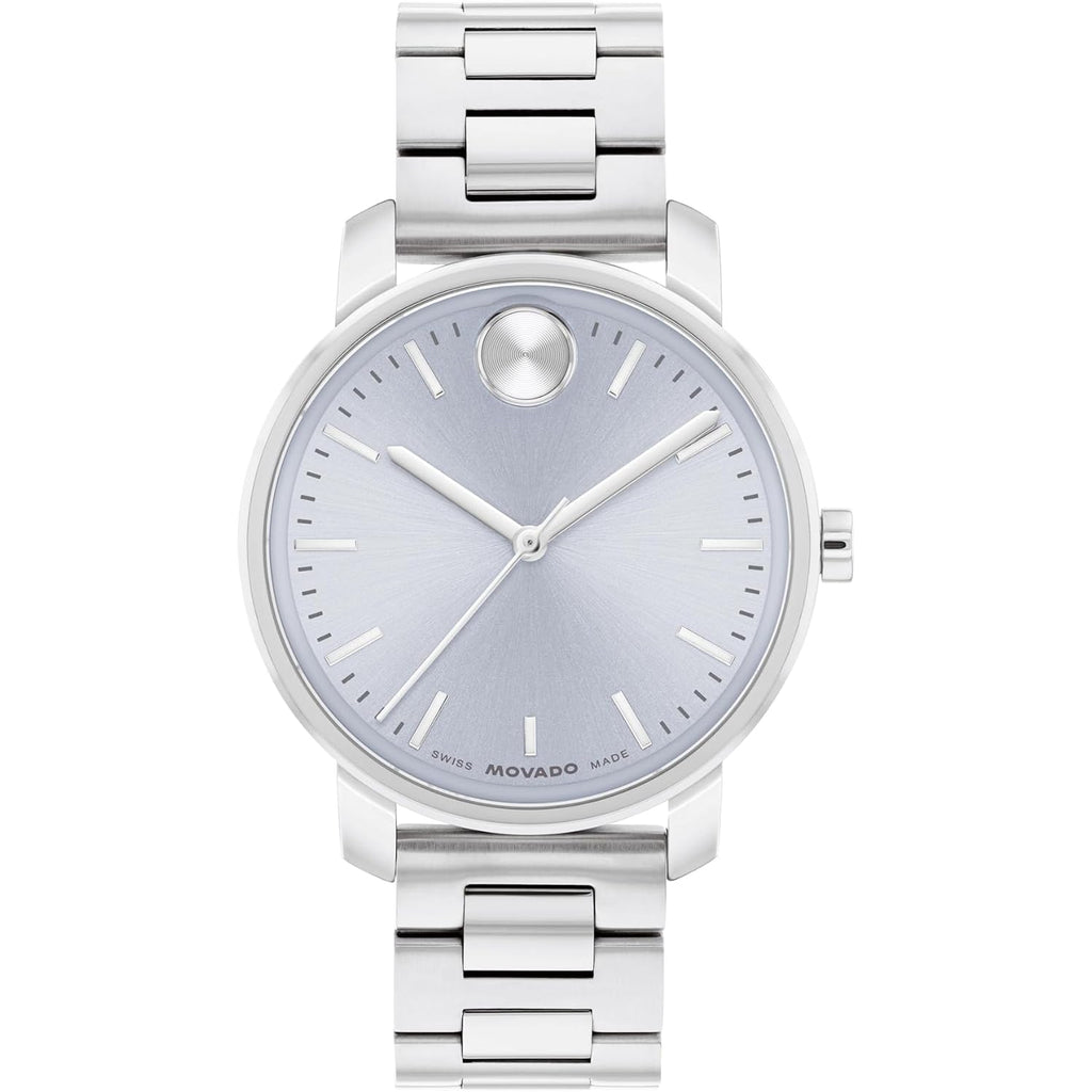 Movado Bold Women'S Swiss Quartz Watch, Stainless Steel Bracelet Modern, Elegant Timepiece - Gift For Her 34Mm