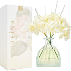 Reed Diffuser - 8.5 Oz Clean Linen Reed Diffuser With 8 Sticks For Home Bathroom Shelf Decor (Simple Luxe Collection)