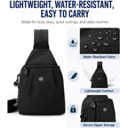 Sling Backpack For Women, Water-Resistant Crossbody Chest Bag For Travel, Work, Gym, Students & Daily Use