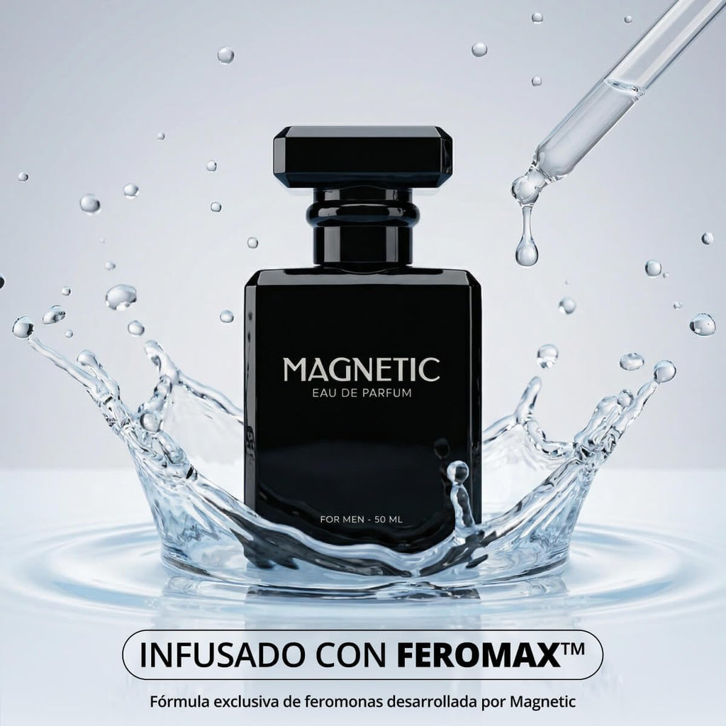 Magnetic Eau de Parfum, Pheromone Cologne for Men - Bold, Long-Lasting Fragrance, Infused Formula, 50mL, 1.7 fl oz - Magnetic