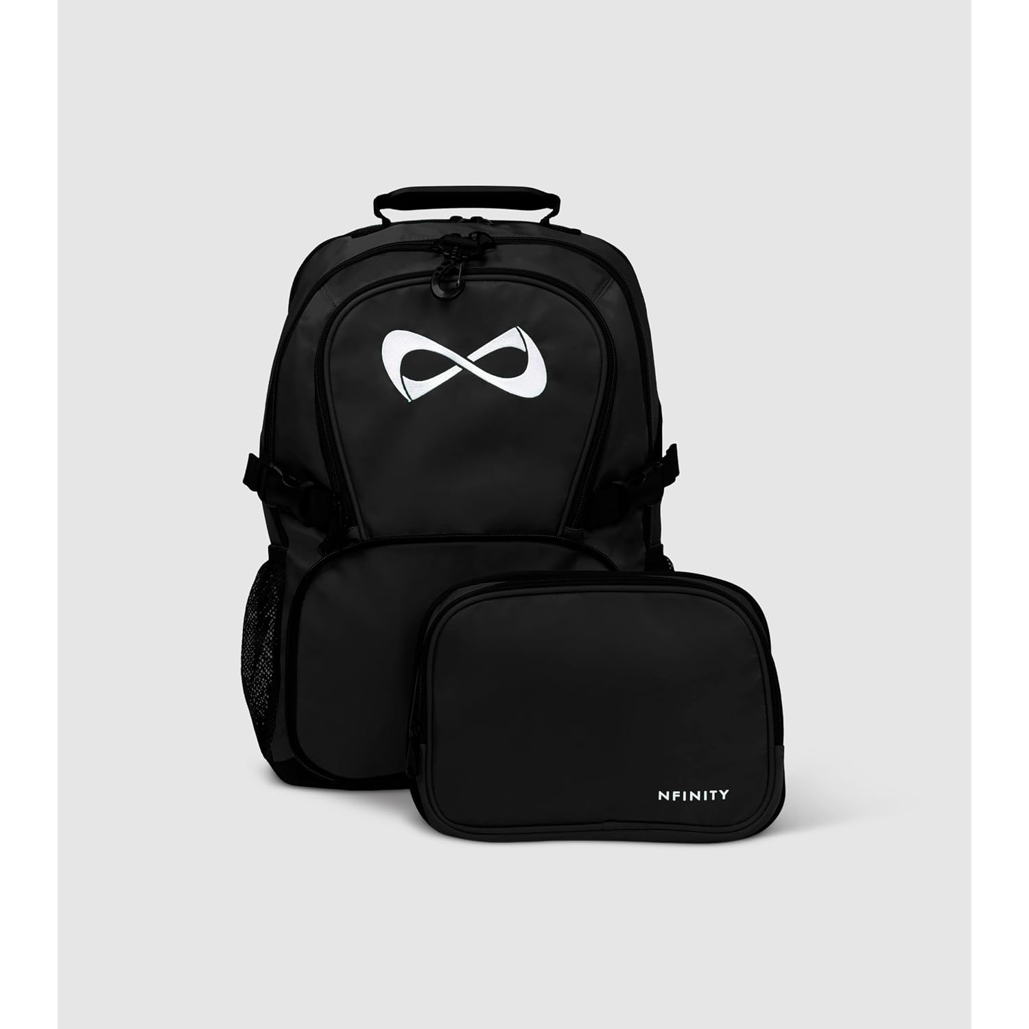 Nfinity Classic Cheer Backpack – Laptop Backpacks With Detachable Pouch | Durable Sports Backpack With Spacious Storage, Lightweight Design Ideal For Travel, Training For Cheerleaders Use