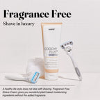 IntiMD Coochy Plus Intimate Shaving Cream Fragrance Free For Pubic, Bikini Line, Armpit and more - Rash-Free, Prevents Razor Burns & Bumps, In-Grown Hair, Itchiness 8oz Tube