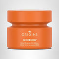 Origins Ginzing Brightening Eye Cream With Vitamin C & Niacinamide| Visibly Reduces Dark Circles, 0.5 Fl Oz
