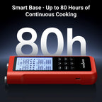 Thermomaven 3000Ft Wireless Meat Thermometer, No App Needed, 2 Probes | Sub-1G Long Range, Digital Smart Base, 6 Sensor Nist Accuracy, Ipx8, Bbq Smoker Grill Oven Brisket Steak Turkey Pork Roast