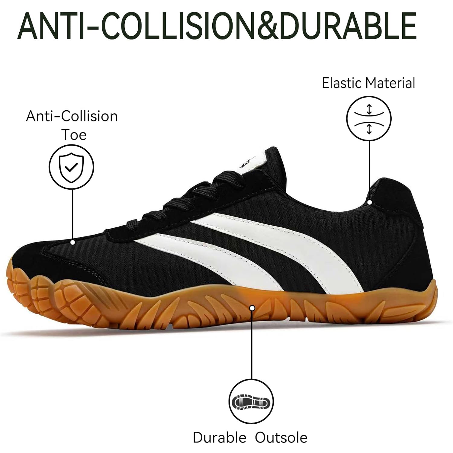 Barefoot Shoes Women Casual Sneakers,Wide Toe Box Shoes Women Zero Drop Barefoot Shoe Men,Minimalist Trail Running Shoe,Non-Slip Lightweight Breathable Comfortable Fashion Walking Hiking Shoes Unisex