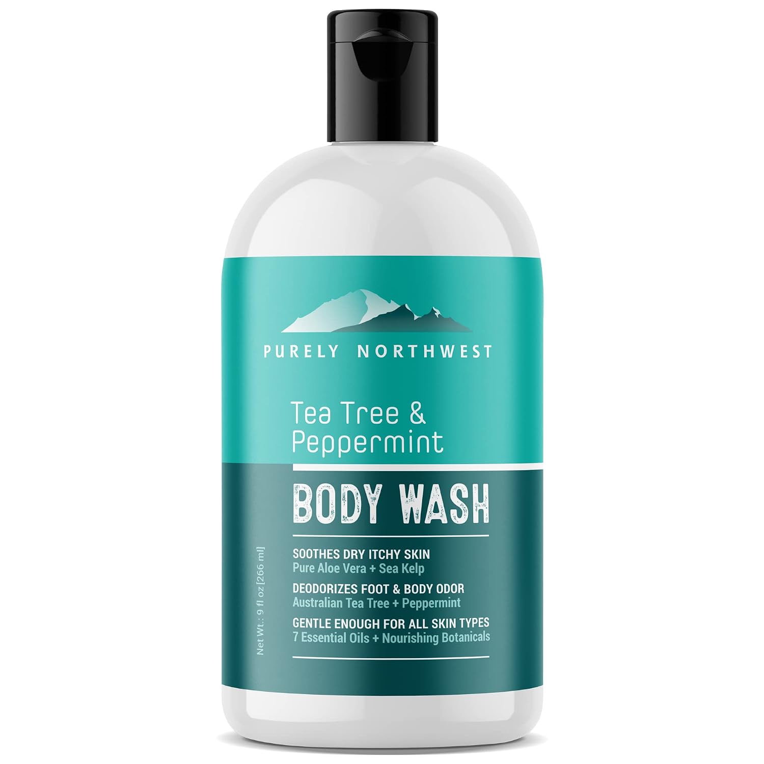 Tea Tree Body Wash For Men And Women – Natural Tea Tree Oil Body Cleanser For Odor, Skin Irritations, Hydrating Shower Gel For Sensitive Skin, Gentle And Refreshing Body Wash