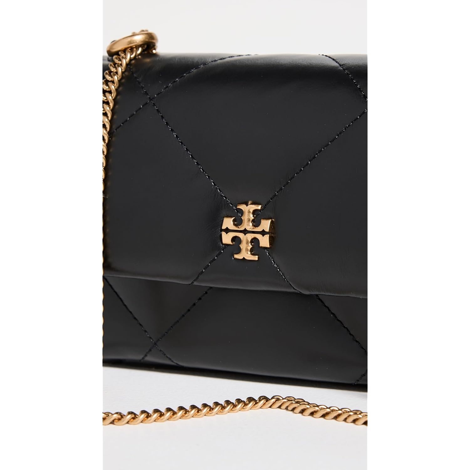 Tory Burch Women's Mini Kira Diamond Flap Bag | Diamond