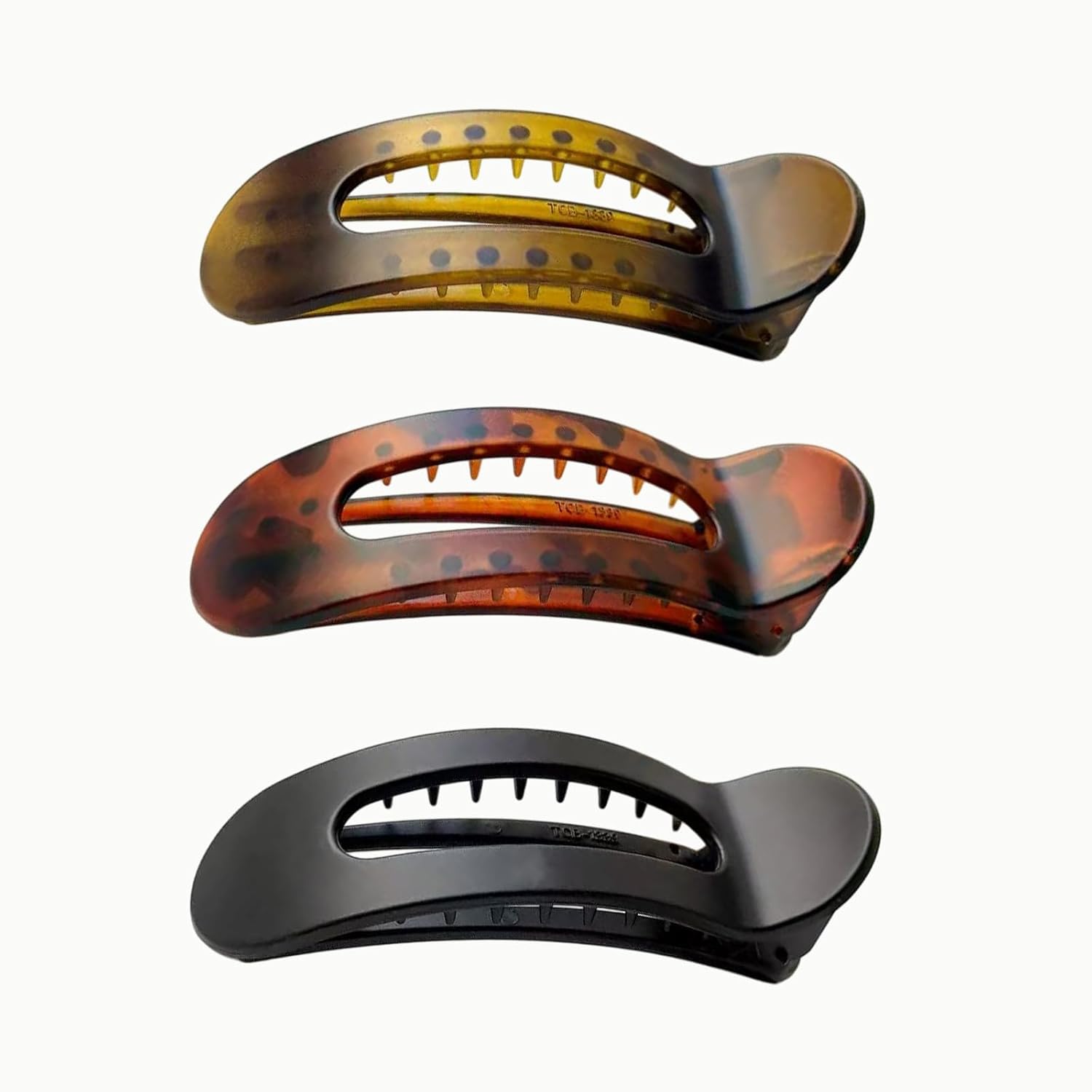 3 Pack Flat Hair Clips For Women Matte Non-Slip Comfort Hair Clips For Thick & Thin Hair Styling Accessories