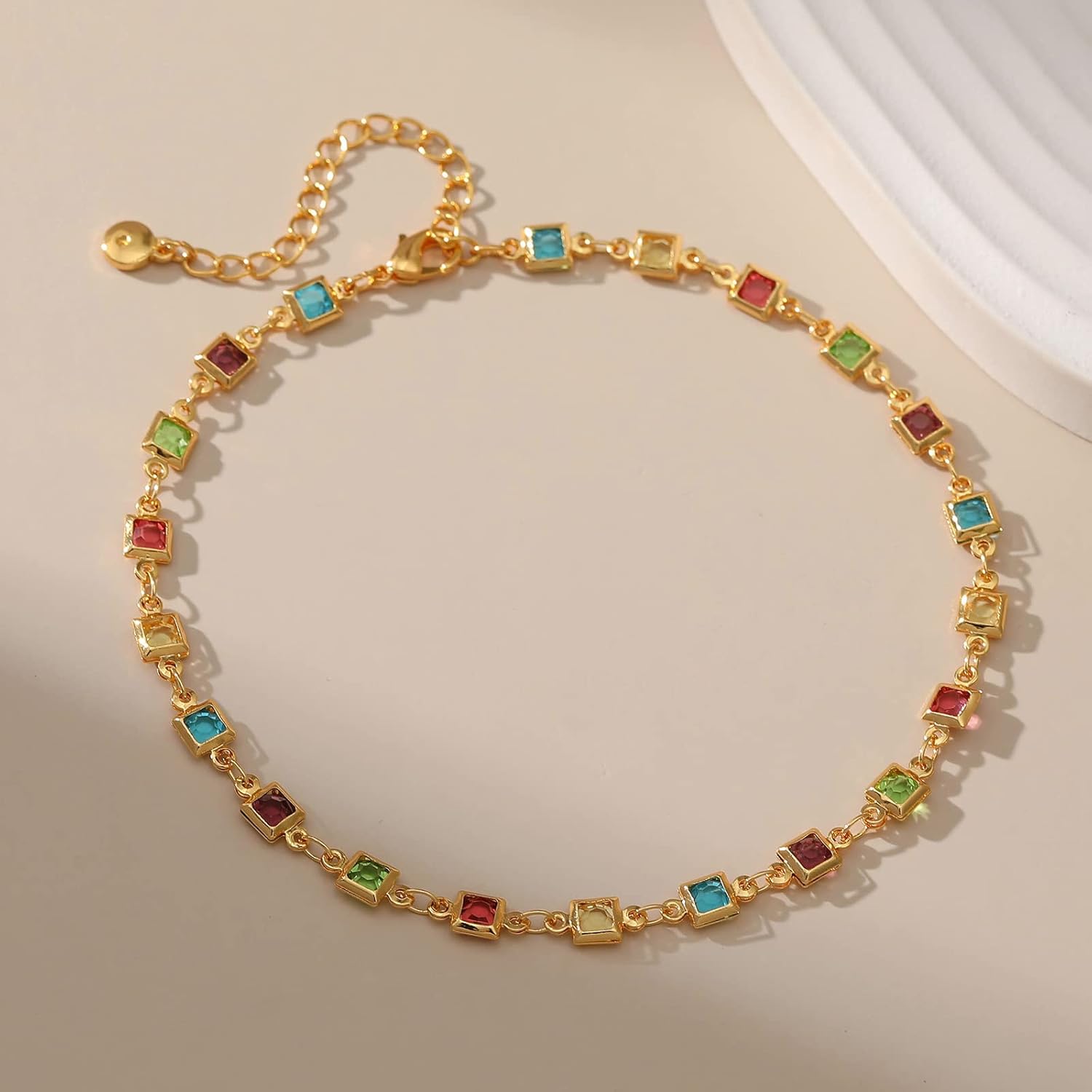 Yumikoo 18k Gold Plated Anklet Ankle Bracelets for Women