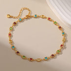 Yumikoo 18k Gold Plated Anklet Ankle Bracelets for Women