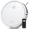 Ilife V2 Robot Vacuum Cleaner, Tangle-Free Suction | 120 Mins Runtime, Slim, Self-Charging Robotic Vacuum Cleaner, Ideal For Pet Hair And Hard Floors