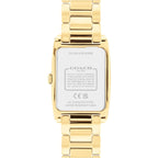 Coach Reese Women'S Watch - 2H Quartz Tank Watch With Crystal-Set Link Bracelet - Water Resistant 3 Atm/30 Meters - Gift For Her - Premium Fashion Timepiece For Every Occasion - 24Mm