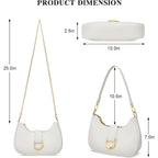Kkxiu Small Shoulder Bag For Women - Women'S Handbags Small Purses For Women Trendy Vegan Leather Purse With Removable Strap