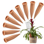 10 Pieces Of Plant Watering Piles, Plant Watering Devices,Plant Water Seepage Devices, Clay Self Watering Nails, Used For Automatic Watering Systems For Indoor And Outdoor Plants In Vacation Homes