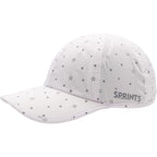 Sprints Race Day Performance Running Cap | The Lightweight, Quick Dry, Sport Hat, One Size, Unisex Starline White