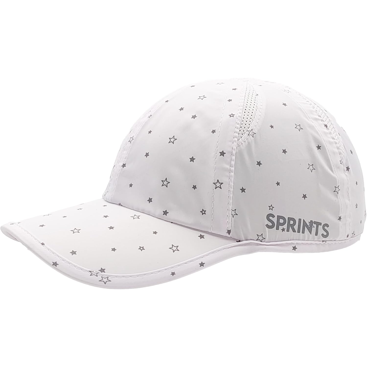 Sprints Race Day Performance Running Cap | The Lightweight, Quick Dry, Sport Hat, One Size, Unisex Starline White
