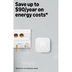 Amazon Smart Thermostat – Save Money And Energy - Works With Alexa And Ring - C-Wire Required