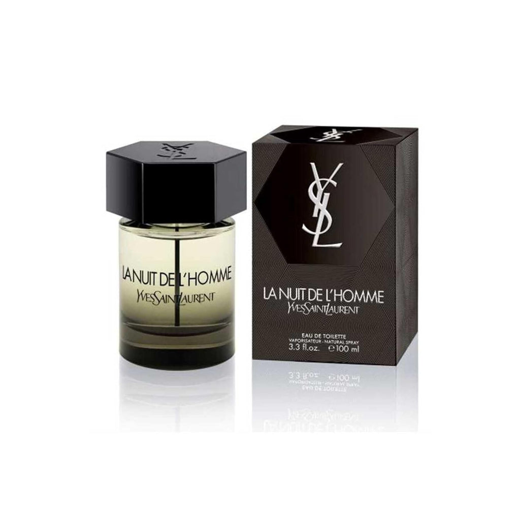 Yves Saint Laurent La Nuit De L'Homme Eau de Toilette Spray, 3.3 Fl Oz