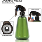 Spray Bottle For Plants 2 Pack, 16Oz - Ultra Fine Mist, Plant Mister Empty Spray Bottles Indoor, Leak Proof Misting Water Sprayer Bottle For Gardening, Plant Care, Hair Care, Cleaning Solutions