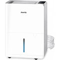 50 Pint/Day, 3500Sq.Ft Compressor Dehumidifier With Drain Hose | 0.8 Gallon Water Tank Capacity, For Basement, Home, Bedroom, Bathroom, Rv, Garage, Intelligent Humidistat, Quiet