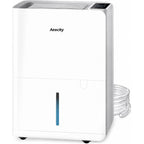 50 Pint/Day, 3500Sq.Ft Compressor Dehumidifier With Drain Hose | 0.8 Gallon Water Tank Capacity, For Basement, Home, Bedroom, Bathroom, Rv, Garage, Intelligent Humidistat, Quiet