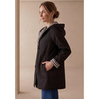 Women'S Plus Size Reversible A-Line Raincoat