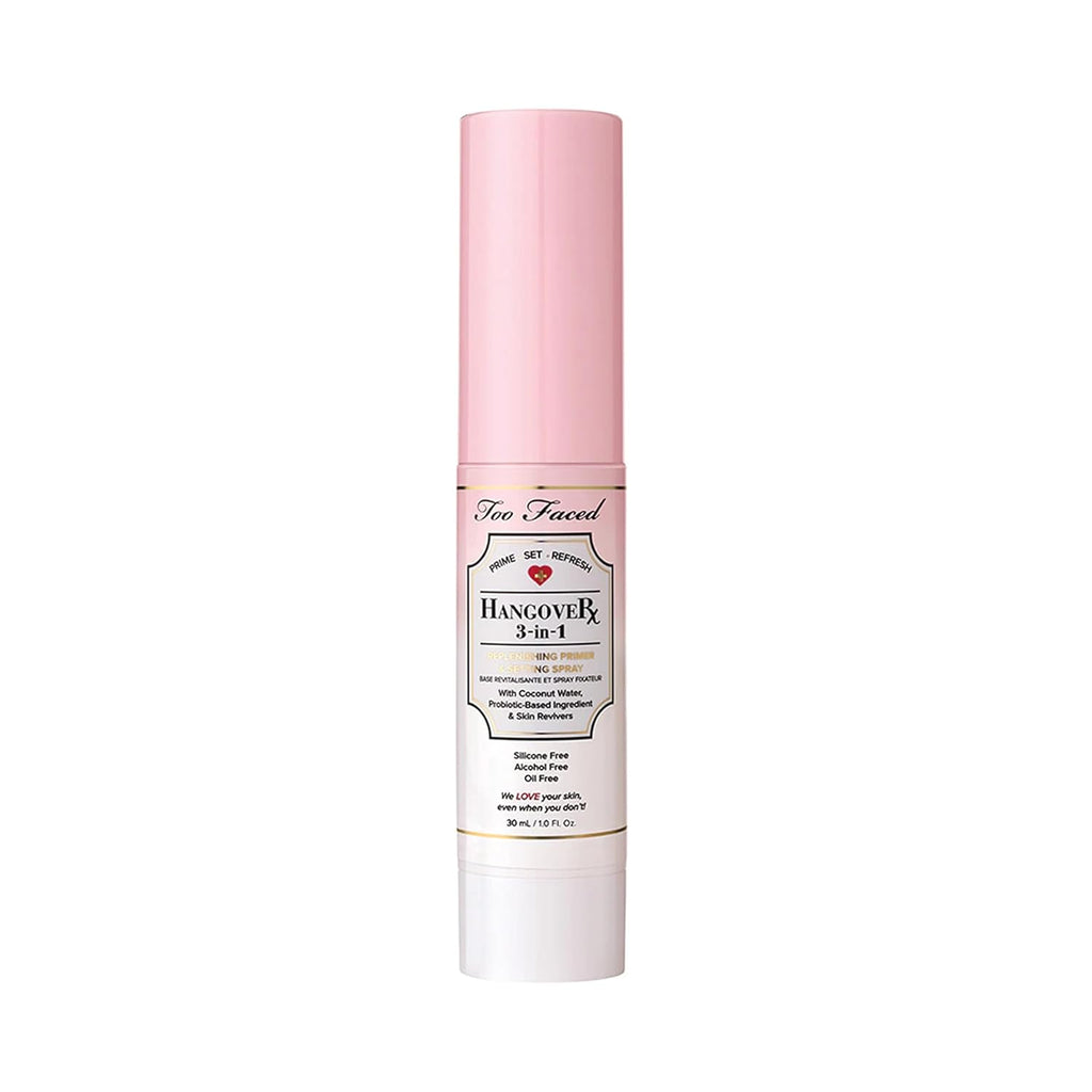 Too Faced Hangover 3-in-1 Primer & Setting Spray | Soothing & Hydrating Setting Spray for Face Makeup | Coconut Water