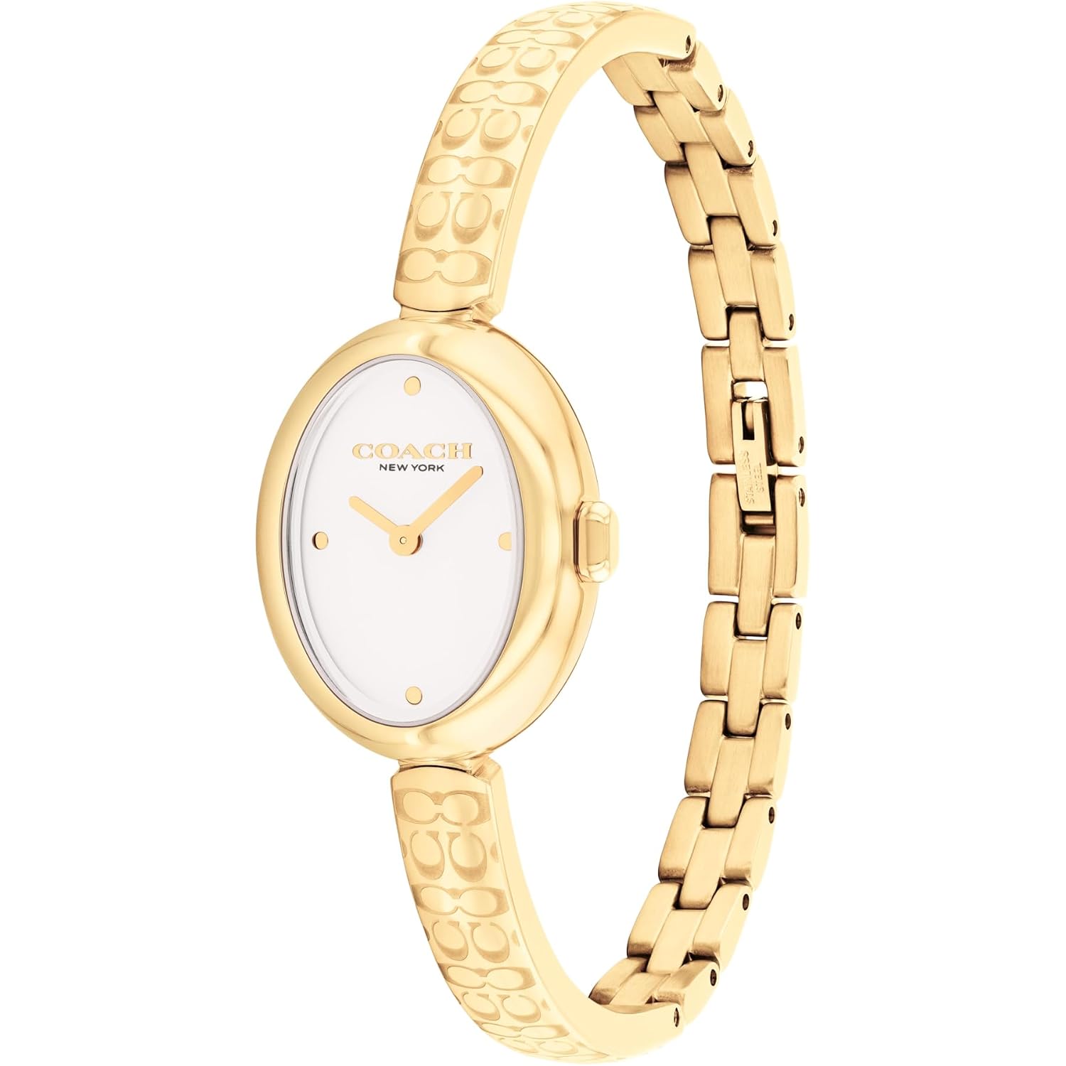 Coach Sammy Women'S 2H Quartz Watch - Jewelry-Inspired Bangle Watch - Modern And Elegant Everyday Timepiece - Gift For Her