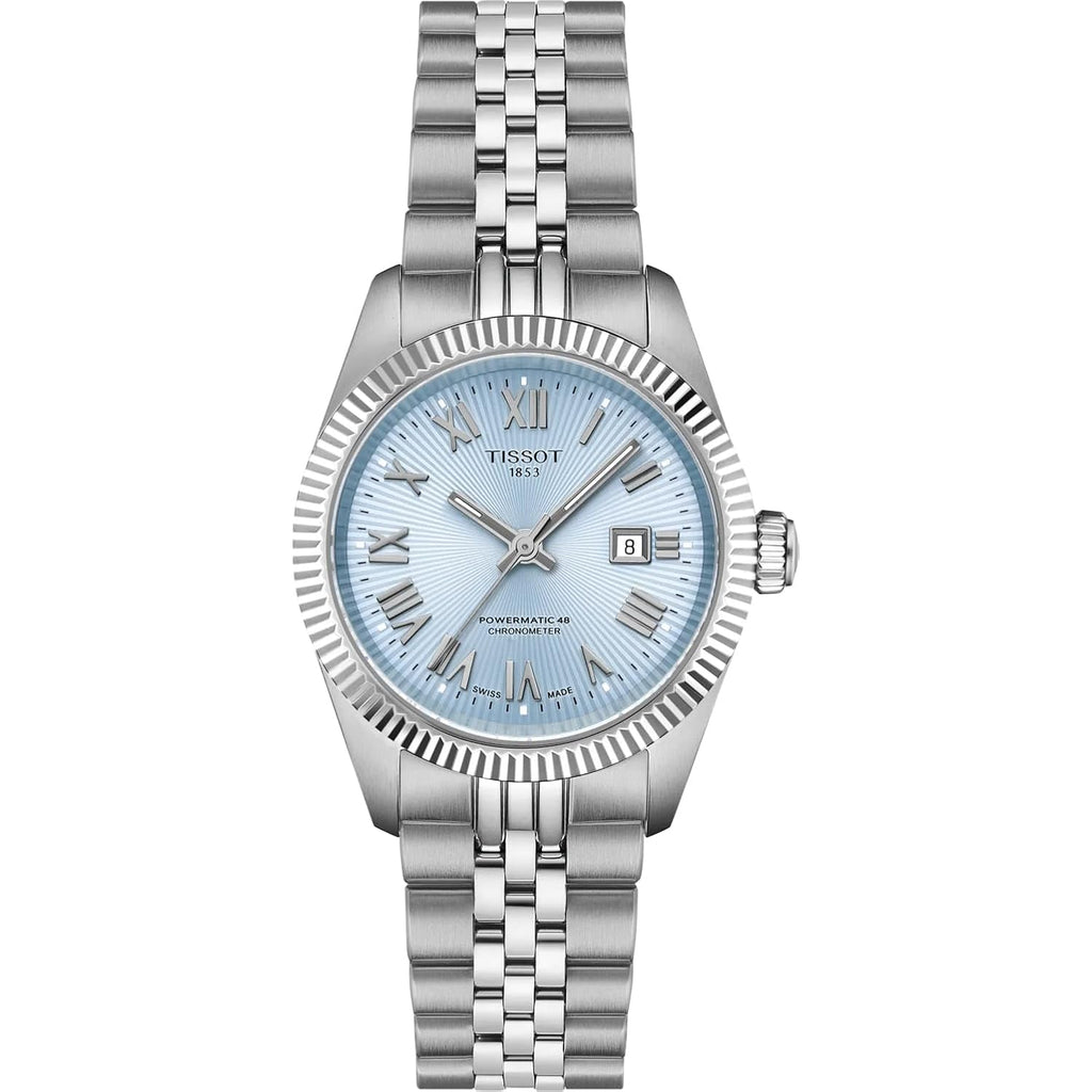 Tissot Ballade Powermatic 48 Cosc 30Mm, Swiss Automatic Watch For Women, Stainless Steel Case, Blue Dial, T1562081135300