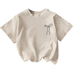 Soly Hux Women'S Y2K Graphic Tees Cute Bow Letter Print Short Sleeve Aesthetic T Shirt Summer Tops