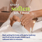Dr. Scholl’s Pedi Perfect 4-in-1 Pedicure Kit - The Ultimate at-Home Spa Pedicure Experience, Foot Soak, Exfoliating Mask, Moisturizing Cream, Pumice Stone Callus Remover, Soft Smooth Feet in Minutes