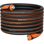 Giraffe Tools Garden Hose 5/8", Water Hose Heavy Duty, Flexible, Lightweight Hybrid Hose With Swivel Handle, 100Ft Male To Female Fittings, Burst 600 Psi