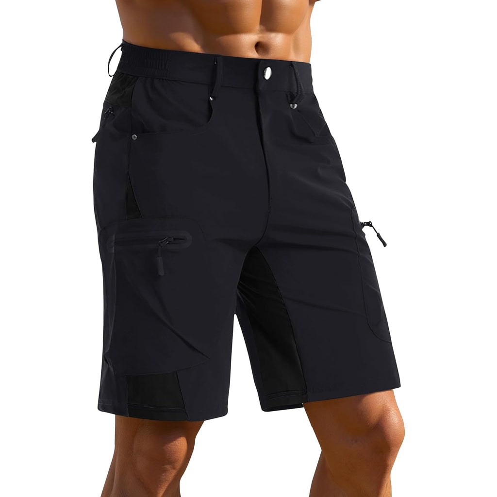 Crysully Men'S Hiking Cargo Shorts Outdoor Summer Lightweight Quick Dry Casual Shorts With 5 Pocket