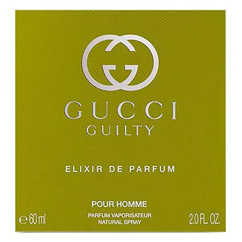 Gucci Guilty By Gucci For Men 2.0 Oz Elixir De Parfum Spray