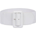 GRACE KARIN Women's Stretchy Belt 1950s 3 Inch Wide Elastic Belts