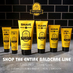 Bee Bald HEAL Aftershave for Men Healing Balm, Immediately Calms & Soothes Damaged Skin, Treats Bumps, Redness, Razor Burn & Other Shaving Irritations (2 Fl Oz)