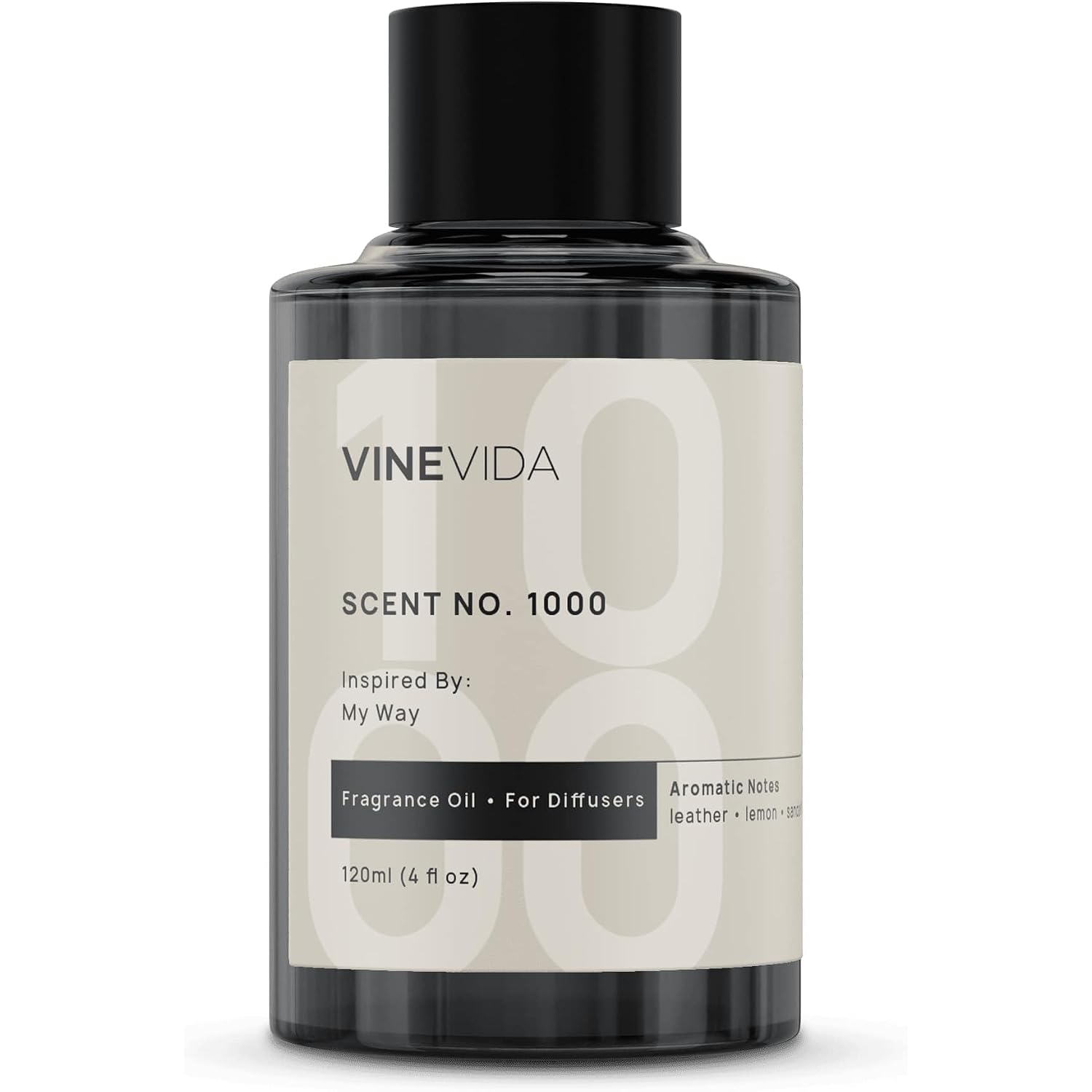 Vinevida (4Oz) Hotel Fragrance Collection Diffuser Oil - Scents For Home - Cold Air Diffuser Oil - Essential Oil - No.1000 Inspired By My Way