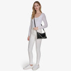 Calvin Klein Women'S Zoe Top Zip Chain Crossbody