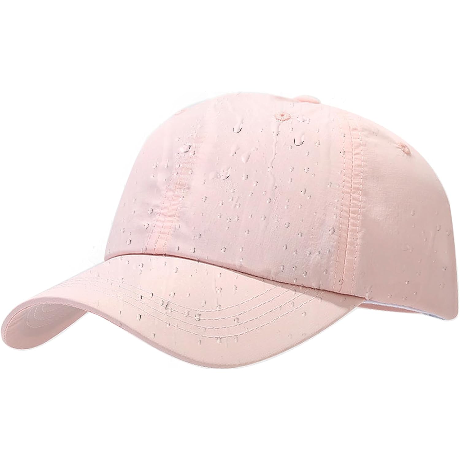 Malaxlx Waterproof Baseball Cap for Men Women Breathable UPF50+ Sport Outdoor Caps Quick Dry Adjustable Rain Hat