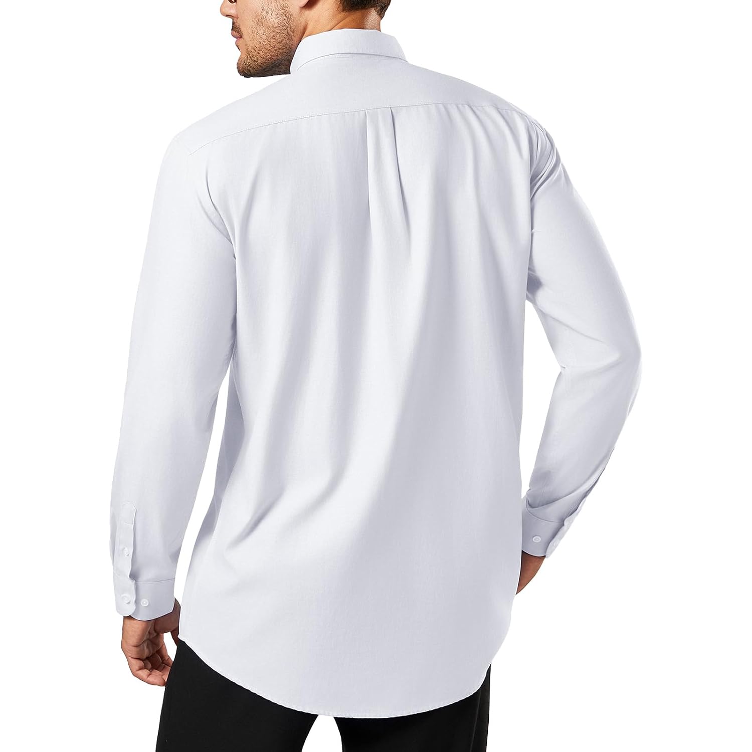 Oxford Dress Shirts For Men Big And Tall(Size Xxl Big-6Xl Big&Tall) Button Down Long Sleeve Business Casual Collared Shirts
