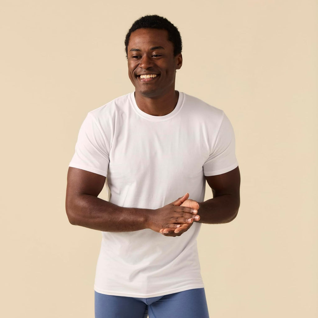 Gildan Men'S Cotton Stretch T-Shirts, Multipack