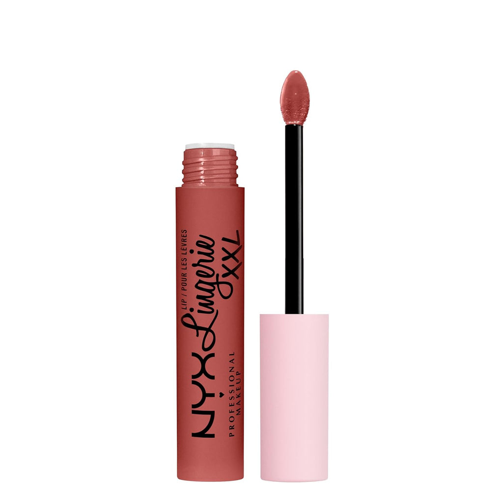 Nyx Professional Makeup Lip Lingerie Xxl Matte Liquid Lipstick - Warm Up (Red Rose)
