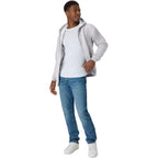 Hanes Men'S Zip-Up Hoodie, Ecosmart Fleece Full-Zip Hoodie For Men, Hooded Sweatshirt