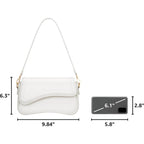 Kkxiu Shoulder Bag For Women Small Clutch Purses Cute Hobo Handbag Trendy Underarm Bag